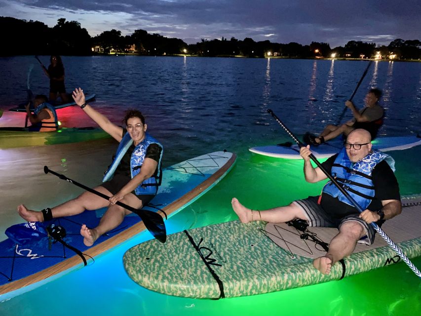 Orlando: Date Night LED Night Glow Tour With Sparkling Wine - Meeting the Guide