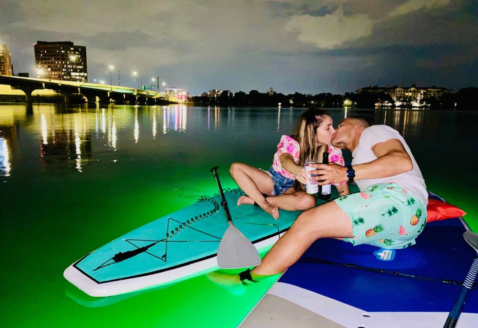 Orlando: Date Night LED Night Glow Tour With Sparkling Wine - Clothing and Preparation