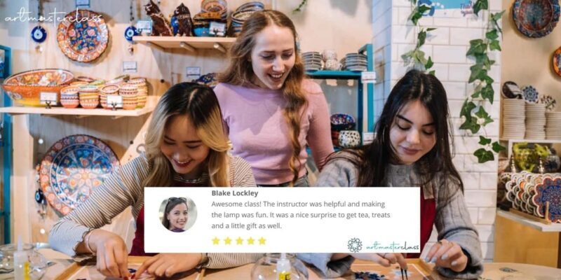 Orlando: Mosaic Lamp Making Workshop - An Artistic Escape in Orlando