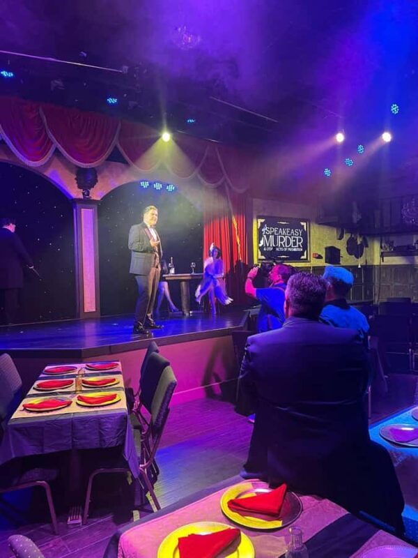 Orlando: Speakeasy Murder Mystery Dinner Show with Meal - FAQ
