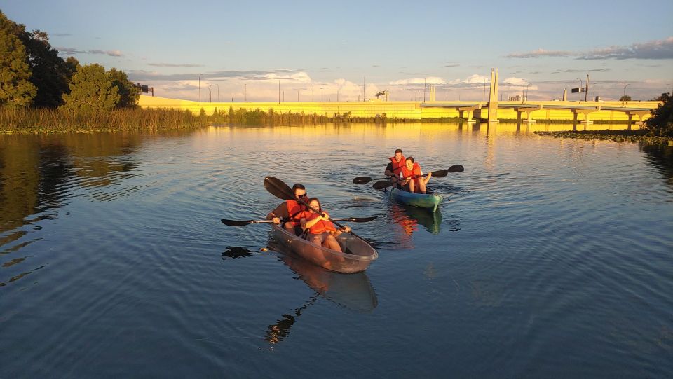 Orlando: Sunset Clear Kayak or Paddleboard in Paradise Tour - Guided Tour by Experienced Guide