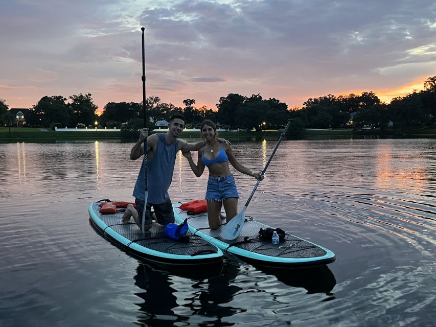 Orlando: Sunset Clear Kayak or Paddleboard in Paradise Tour - Waterproof Bags and Photo Opportunities