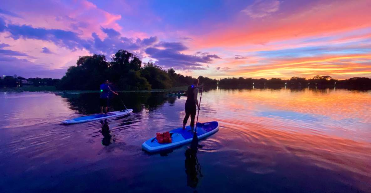 Orlando: Sunset Clear Kayak or Paddleboard in Paradise Tour - Swimming Option During Warmer Months