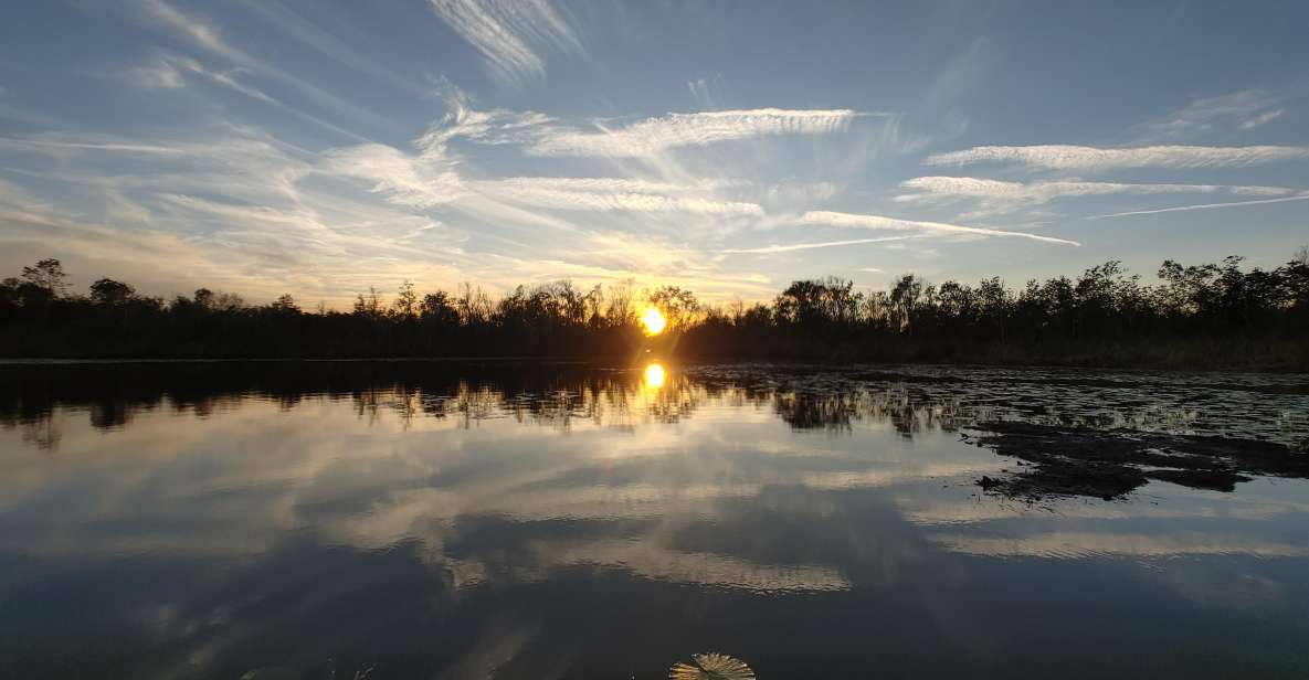 Orlando: Sunset Guided Kayaking Tour - Water and Sunset Views