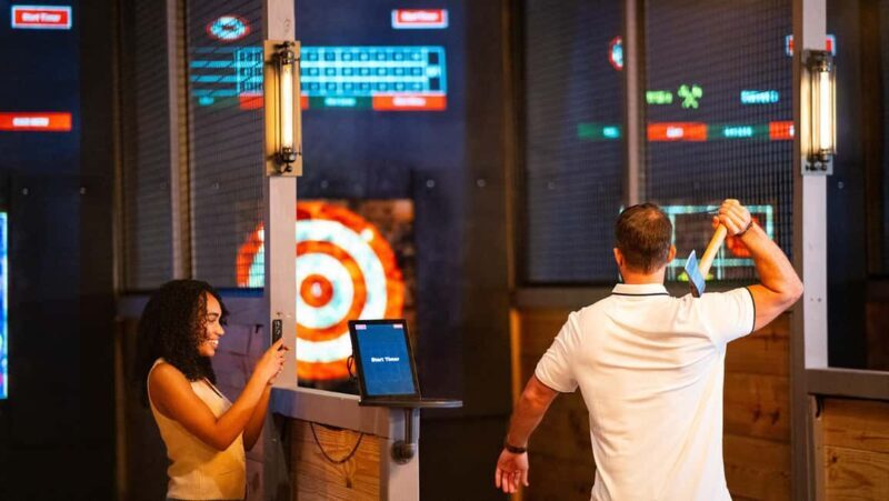 Orlando: The Brass Axe - Axe Throwing & Digital Darts - Key Points: