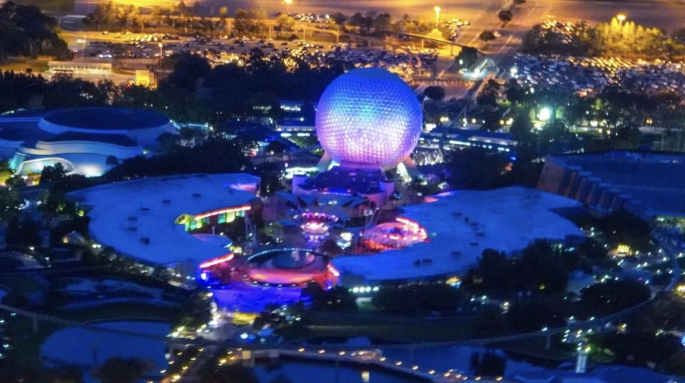 Orlando: Theme Parks at Night Helicopter Flight - Key Points