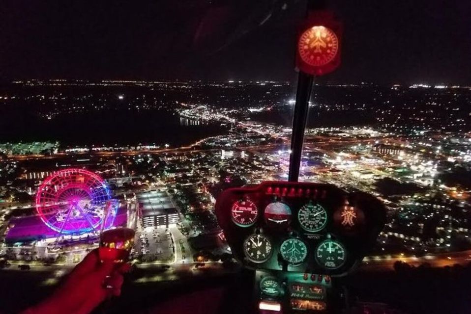 Orlando: Theme Parks at Night Helicopter Flight - Cancellation and Booking