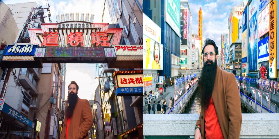 OSAKA BY NIGHT PHOTOSHOOT - Dotombori Street