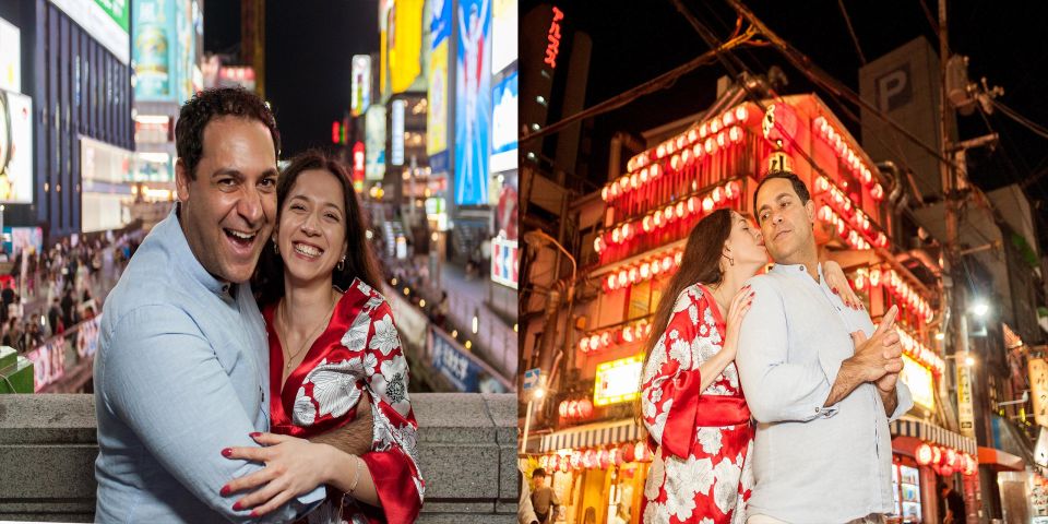 OSAKA BY NIGHT PHOTOSHOOT - Shinsekai