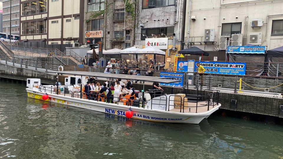 Osaka: Dotonbori District Sightseeing Cruise & Beer Discount - Discount Coupon for Beer Enjoyment