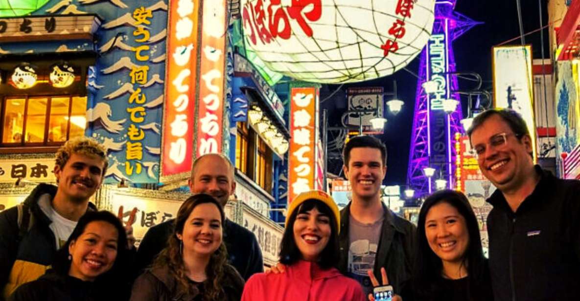 Osaka: Hotspots and Hidden Gems Guided Walking Tour - Marvel at Neon Billboards and Modern Culture