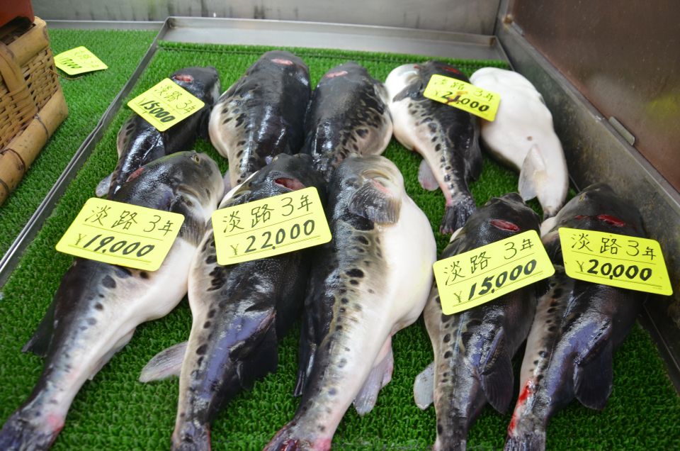 Osaka: Kuromon Market Food Tour With Tastings - Seafood Tastings