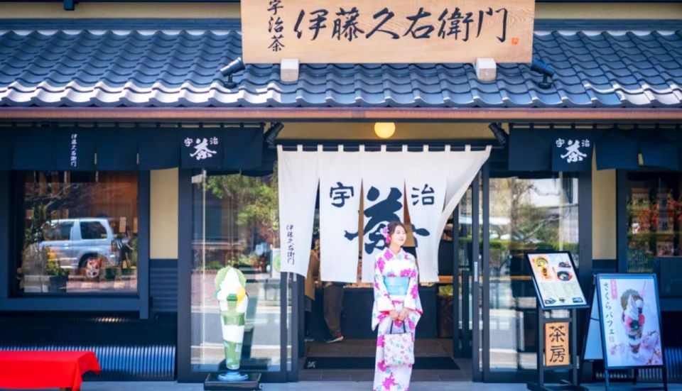 Osaka: Nara, Todaiji, Matcha Experience and Hot Spring Tour - Strolling Uji Matcha Street