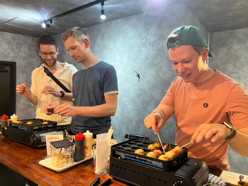 Osaka Sake Tasting With Takoyaki DIY - Highlights of the Experience