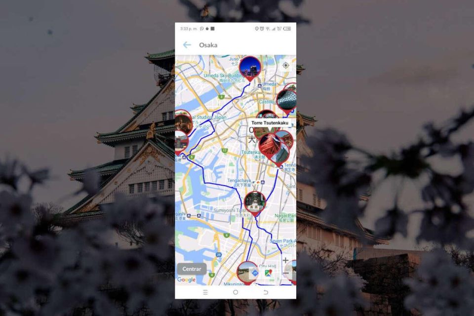 Osaka Self-Guided App With Multi-Language Audio Guide - Key Points
