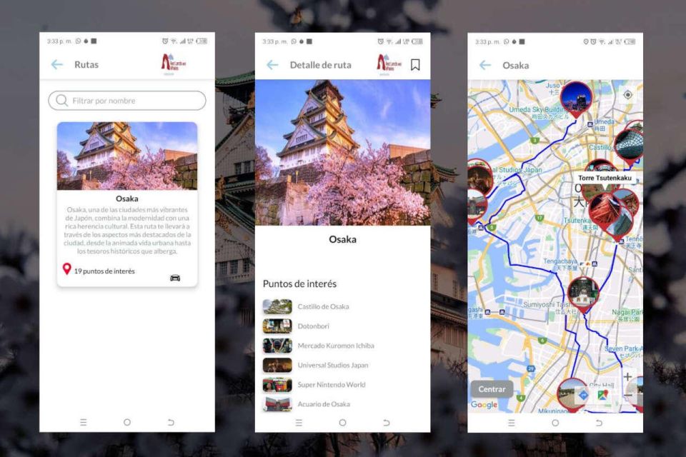 Osaka Self-Guided App With Multi-Language Audio Guide - Accessibility