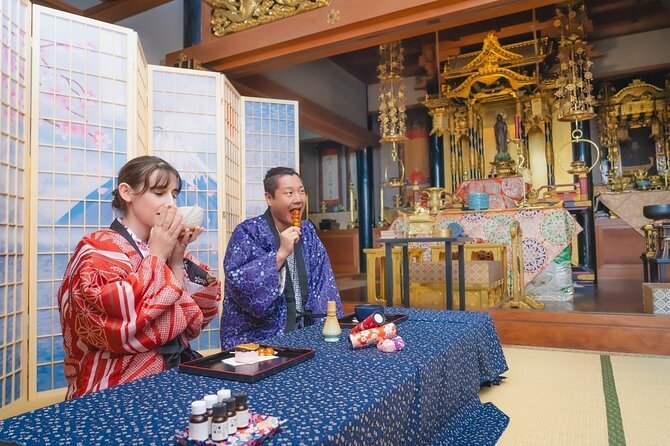 Osaka: Tea Ceremony Experience at the Temple<30-min> - Inclusions