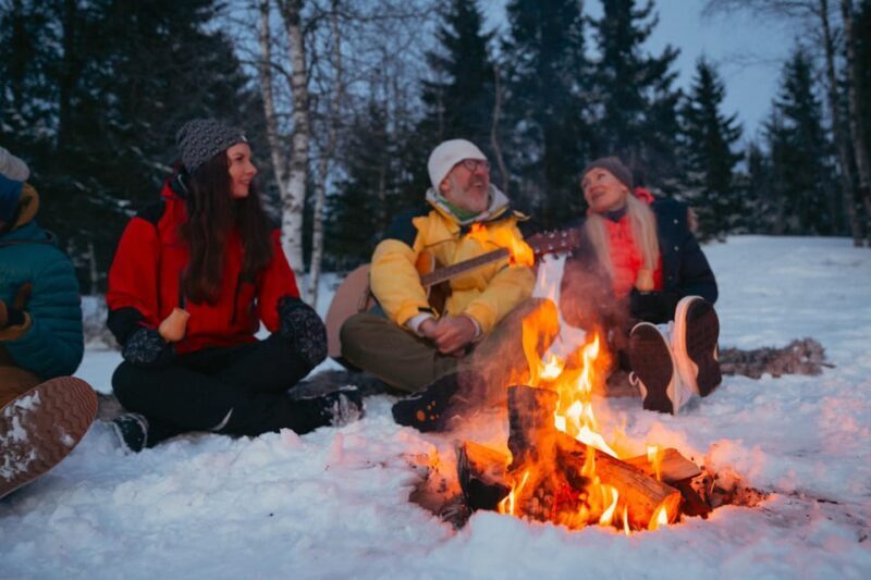 Oslo: Snowy Forest Torchlight Walk with Campfire - The Sum Up