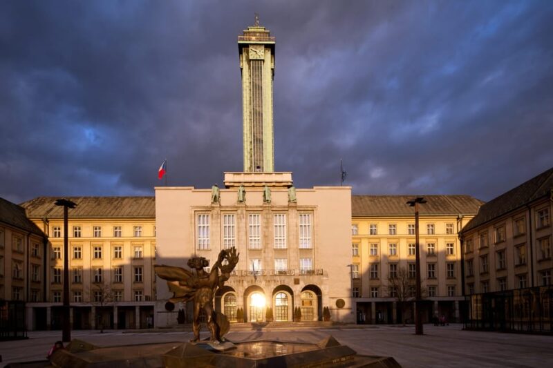 Ostrava: Entrance to the Viewing Tower of the New Town Hall - Panoramic Views From the Observation Terrace