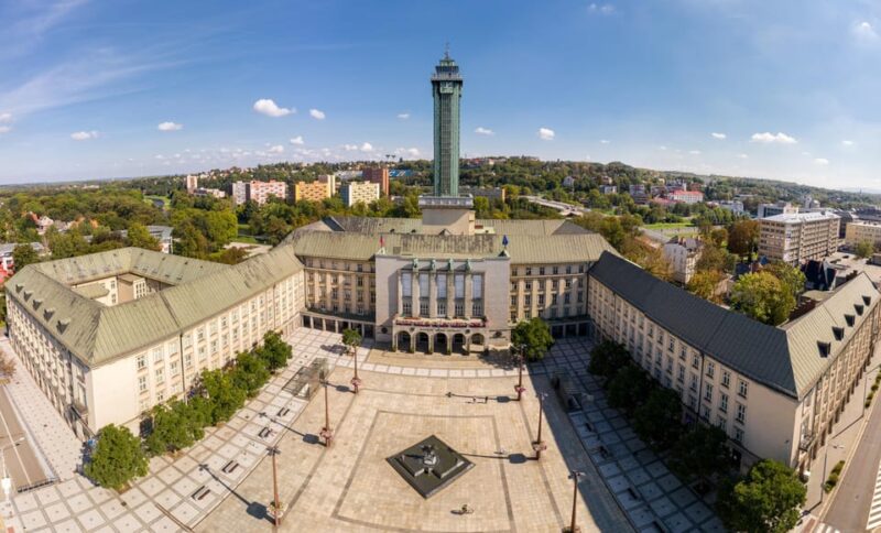 Ostrava: Entrance to the Viewing Tower of the New Town Hall - Visitor Experience and Inclusions