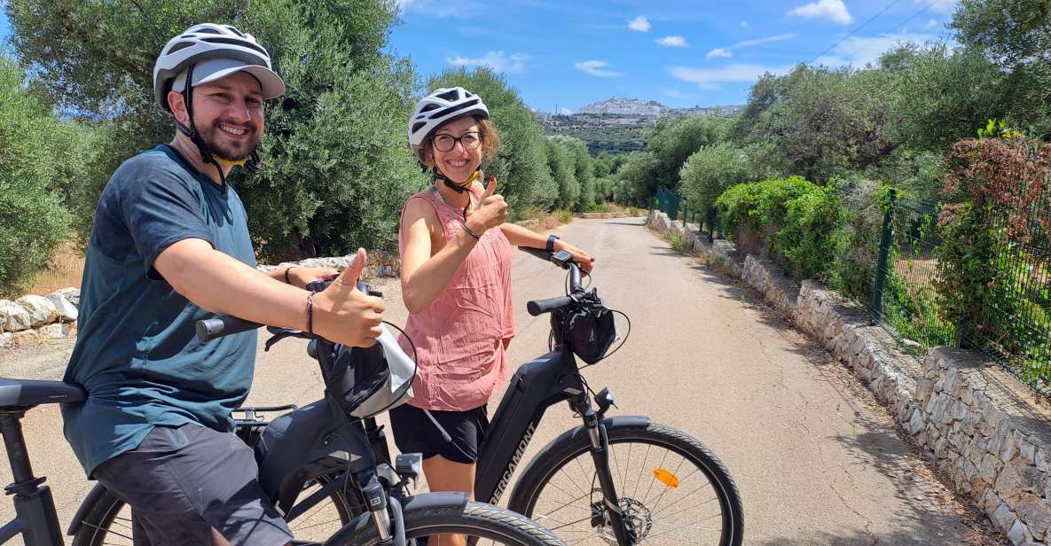 Ostuni: E-Bike Tour With a Glass of Wine & Bruschetta - Frequently Asked Questions