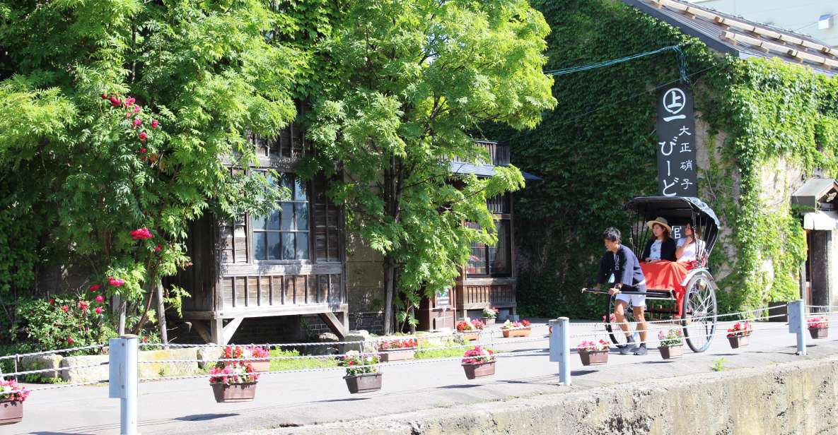 Otaru: Private Otaru Sightseeing Tour by Rickshaw - Key Points