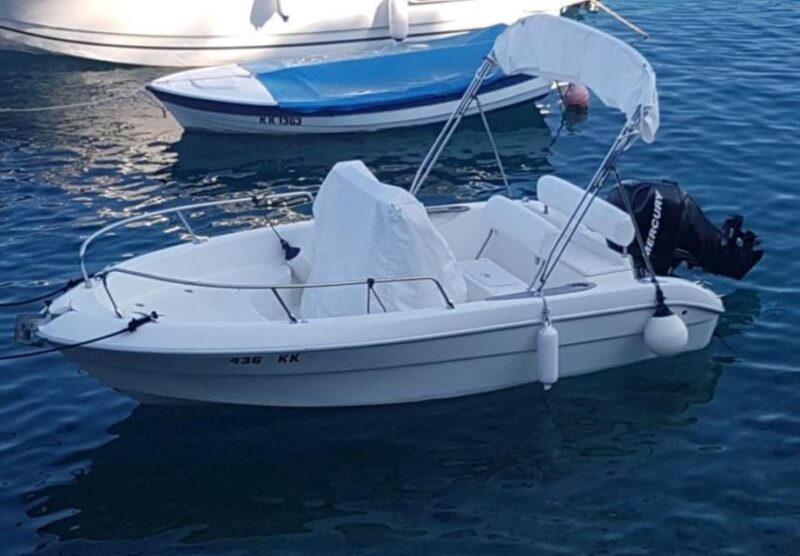 Otok Krk: Boat rentals in Pinezii - PRIMUS 17 60hp - What’s Included and What’s Not