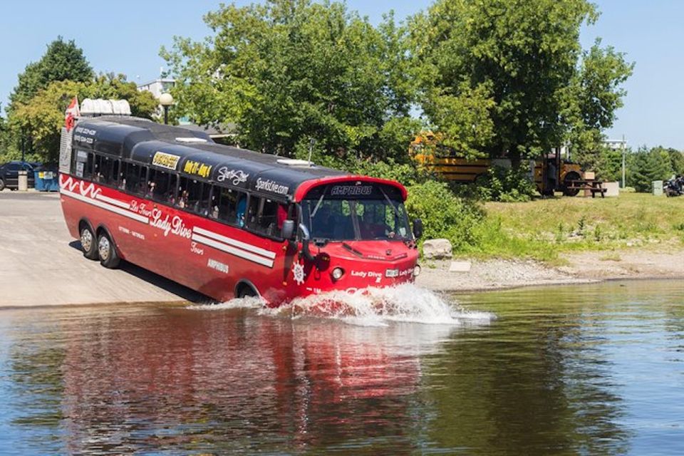 Ottawa: Bilingual Guided City Tour by Amphibious Bus - Highlights of the Tour