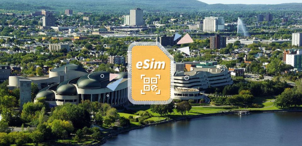 Ottawa: Canada & USA 5G Esim Roaming - Prepaid Data Package Options