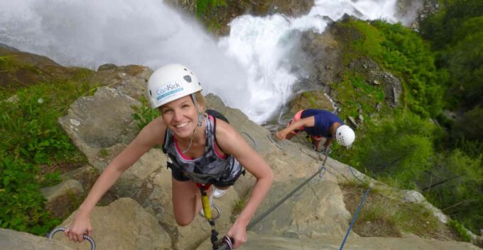 Ötztal: via Ferrata Climbing at Stuibenfall With Swimming - Tips for a Successful Climb
