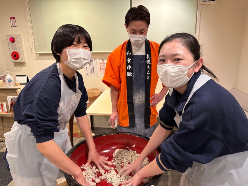 Our Number 1 Favorite! Soba Noodle Making and Tempura Experience - Buckwheat Noodle Making Process