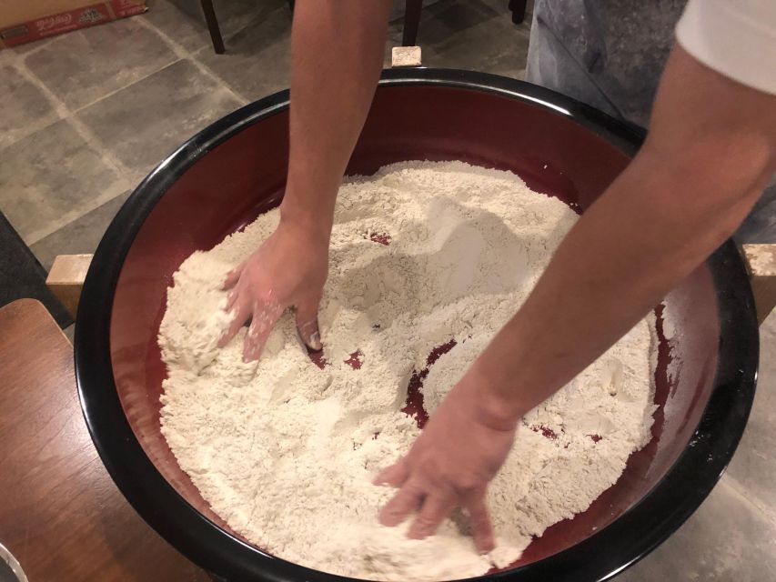 Our Number 1 Favorite! Soba Noodle Making and Tempura Experience - Tasting the Self-Made Noodles