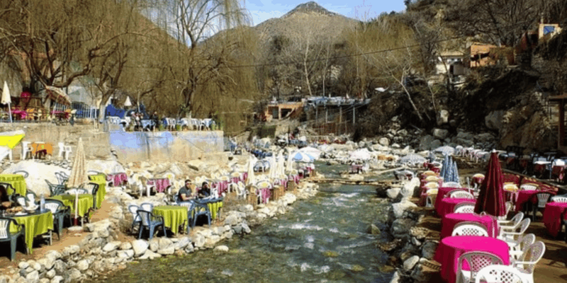 Ourika Valley, Atlas Mountain - Delightful Moroccan Lunch