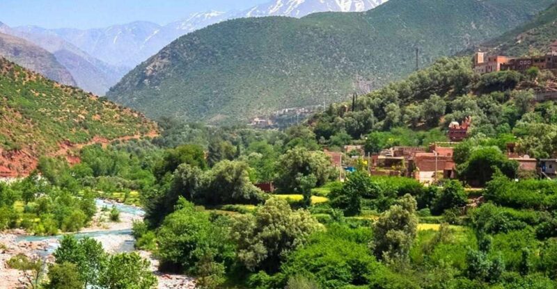 Ourika Valley With Atlas Mountains Day Trip From Marrakech - Setti Fatma Village and Waterfalls