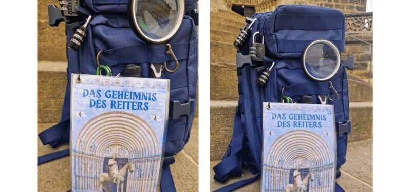 Outdoor Escape Game with puzzle backpack Bamberg: The Secret of the Horseman - The Sum Up