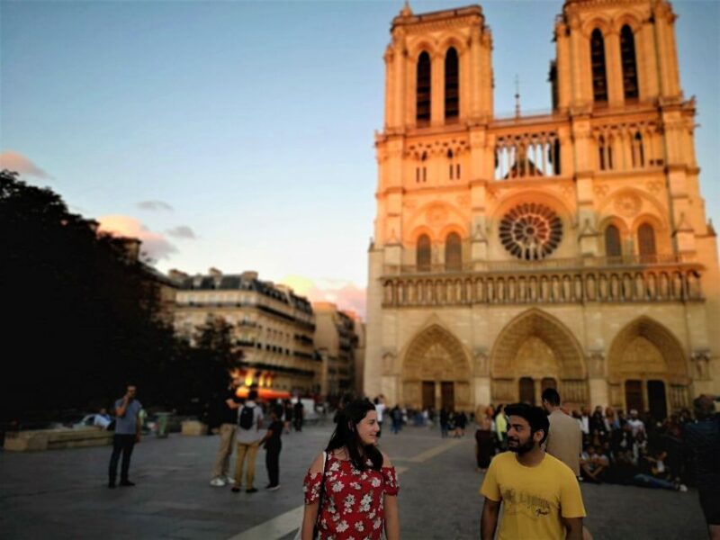 Outside Notre-Dame, Île De La Cité, St. Severin Church Tour - Rebuilding Efforts Post-Fire