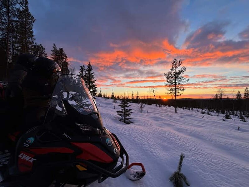 Överkalix: Snowmobile Tour with Fika Break - Key Points