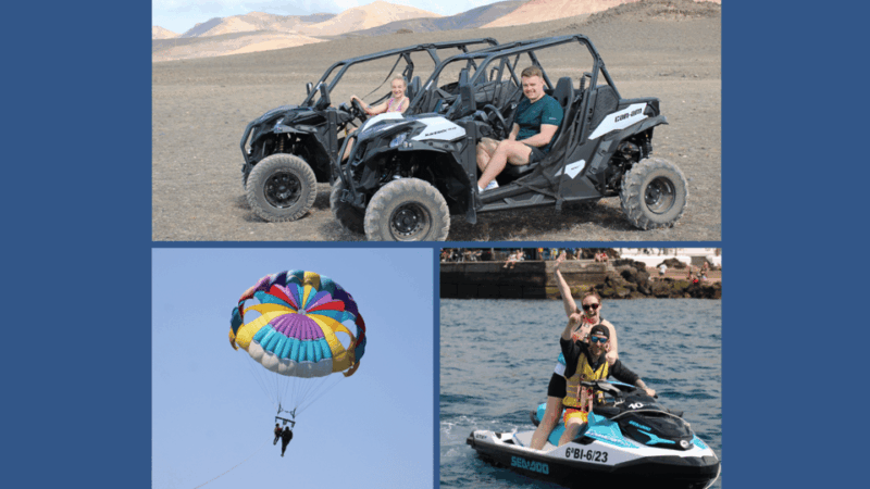 PACK TRIO Buggy, Jet Ski, and Parasailing Adventure - Adventure Overview