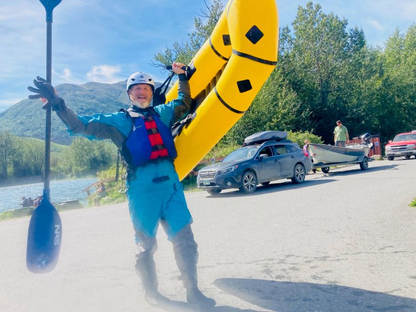 Packrafting Kenai River - Cooper Landing Departure - Packrafting Gear Included