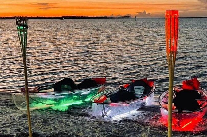 Paddle n Glow, night adventure in the bay of PCB, FL - Practical Details