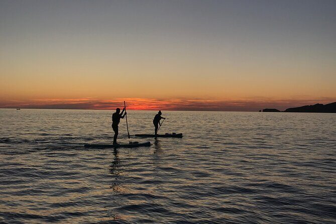 Paddle Surf with Sunset in Ibiza - Sunset, Cava, and Relaxation