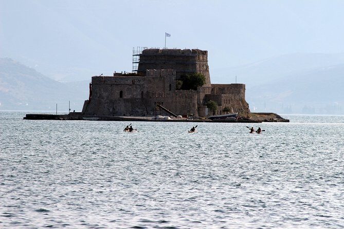 Paddle under the castles Palamidi, akropoli of Argos, Bourtzy island - Paddle under the Castles of Nafplio: A Detailed Review