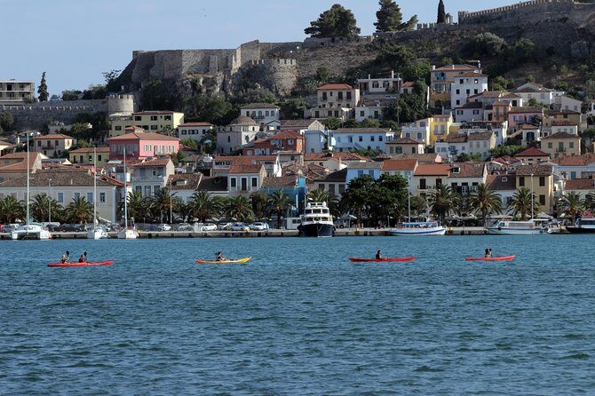 Paddle under the castles Palamidi, akropoli of Argos, Bourtzy island - FAQ