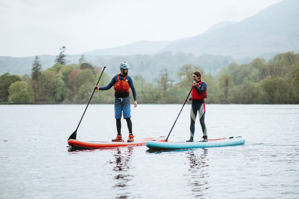 Paddleboarding Coniston North - Key Points