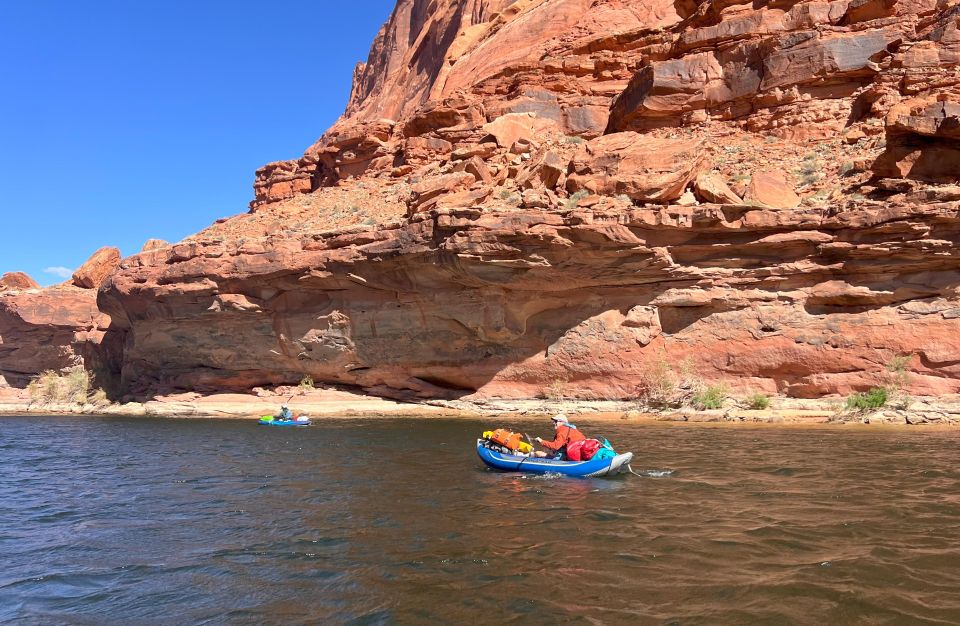 Page/Lake Powell: Guided Kayak & Water Antelope Canyon Tour - Kayaking on Lake Powell