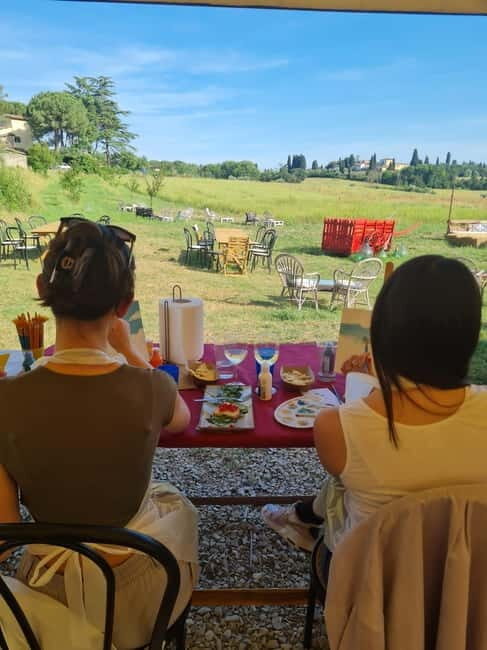 Paint and Drink Florentine Hills - Painting and Drink Florentine Hills: A Creative Escape Near Florence