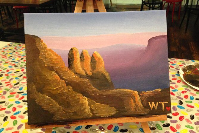 Paint and Sip BYO in Brisbane CBD Friday night - What to Expect from the Experience