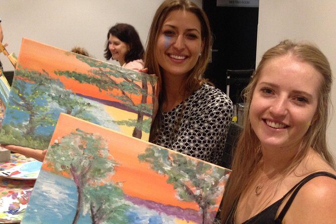 Paint and Sip BYO in Brisbane CBD Friday night - The Reviews and What They Say About the Experience