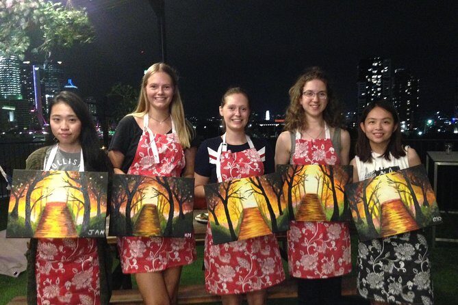 Paint and Sip BYO in Brisbane CBD Friday night - Analyzing the Price and Value