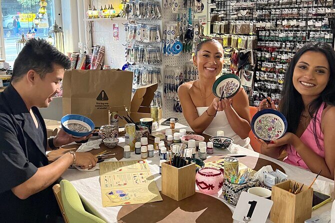 Paint and Sip Classes Brisbane: Ceramic Plates & Bowls - Key Points